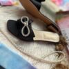 FOOTLER KNIT KNOT FLATS BLACK - Image 2
