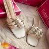 FOOTLER RANGEEEN MULES WHITE